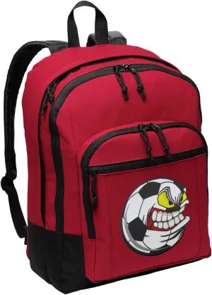 Soccer Nut Backpack MEDIUM CLASSIC Style With Laptop Sleeve