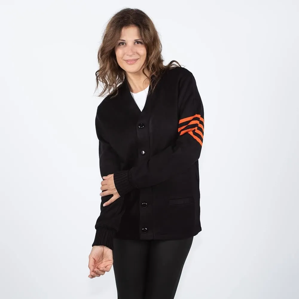 Stewart & Strauss Original American Style Cardigan Varsity Letter Sweaters Since 1977 (33 Team Colors) XXS to 6XL