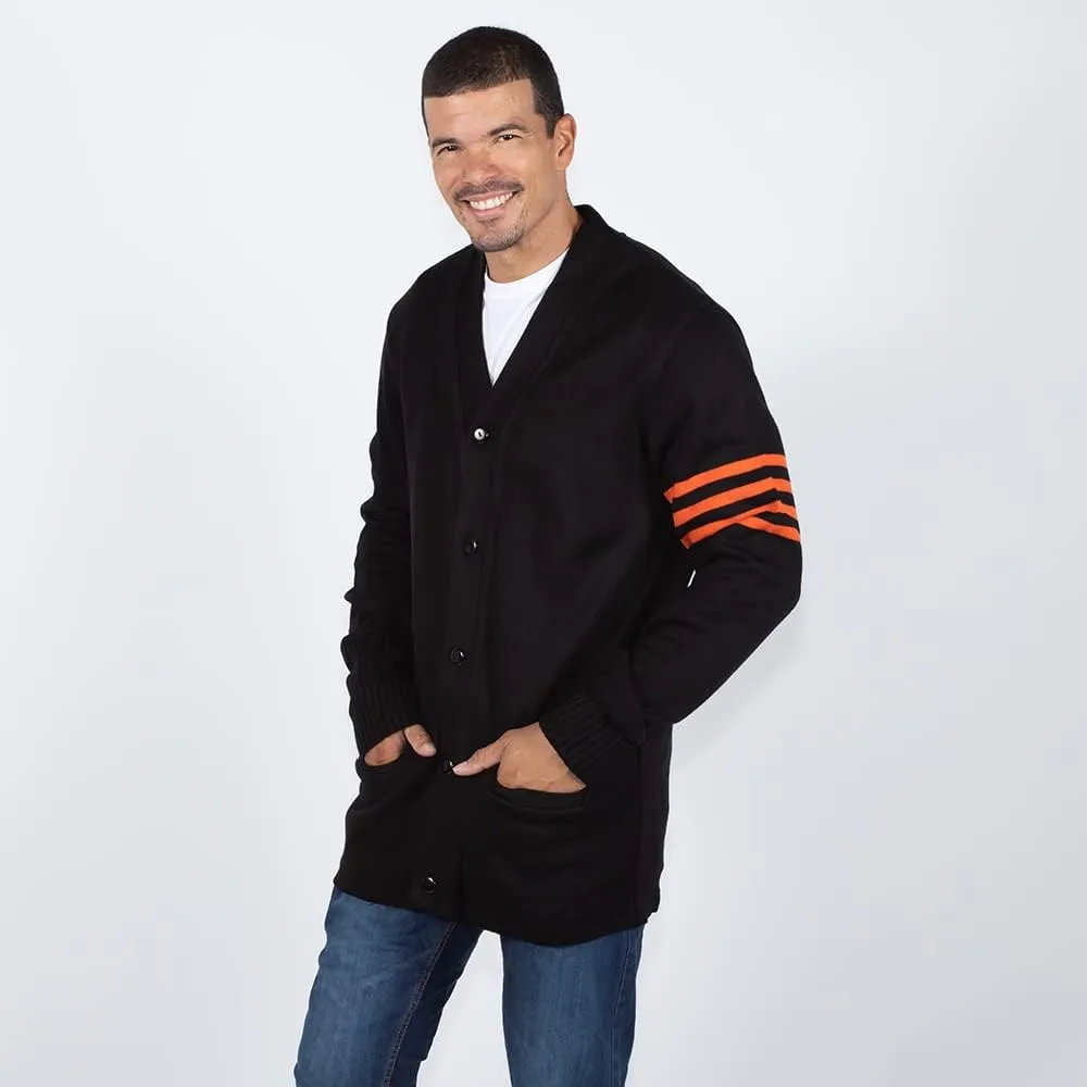 Stewart & Strauss Original American Style Cardigan Varsity Letter Sweaters Since 1977 (33 Team Colors) XXS to 6XL