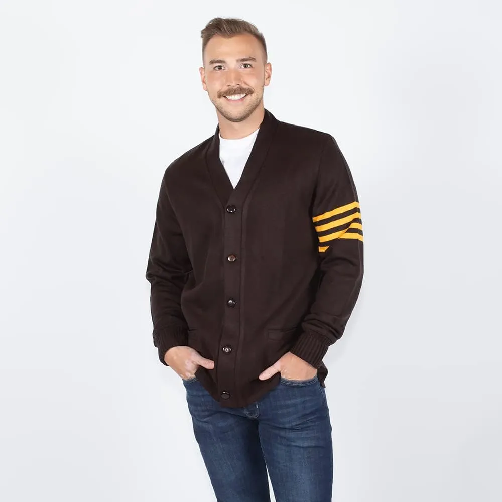 Stewart & Strauss Original American Style Cardigan Varsity Letter Sweaters Since 1977 (33 Team Colors) XXS to 6XL