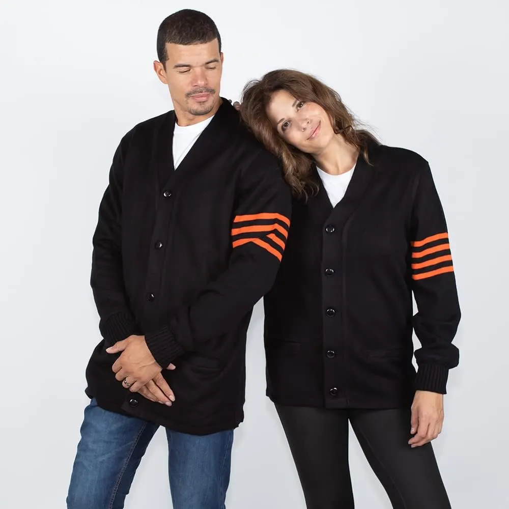 Stewart & Strauss Original American Style Cardigan Varsity Letter Sweaters Since 1977 (33 Team Colors) XXS to 6XL