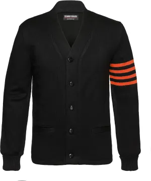 Stewart & Strauss Original American Style Cardigan Varsity Letter Sweaters Since 1977 (33 Team Colors) XXS to 6XL