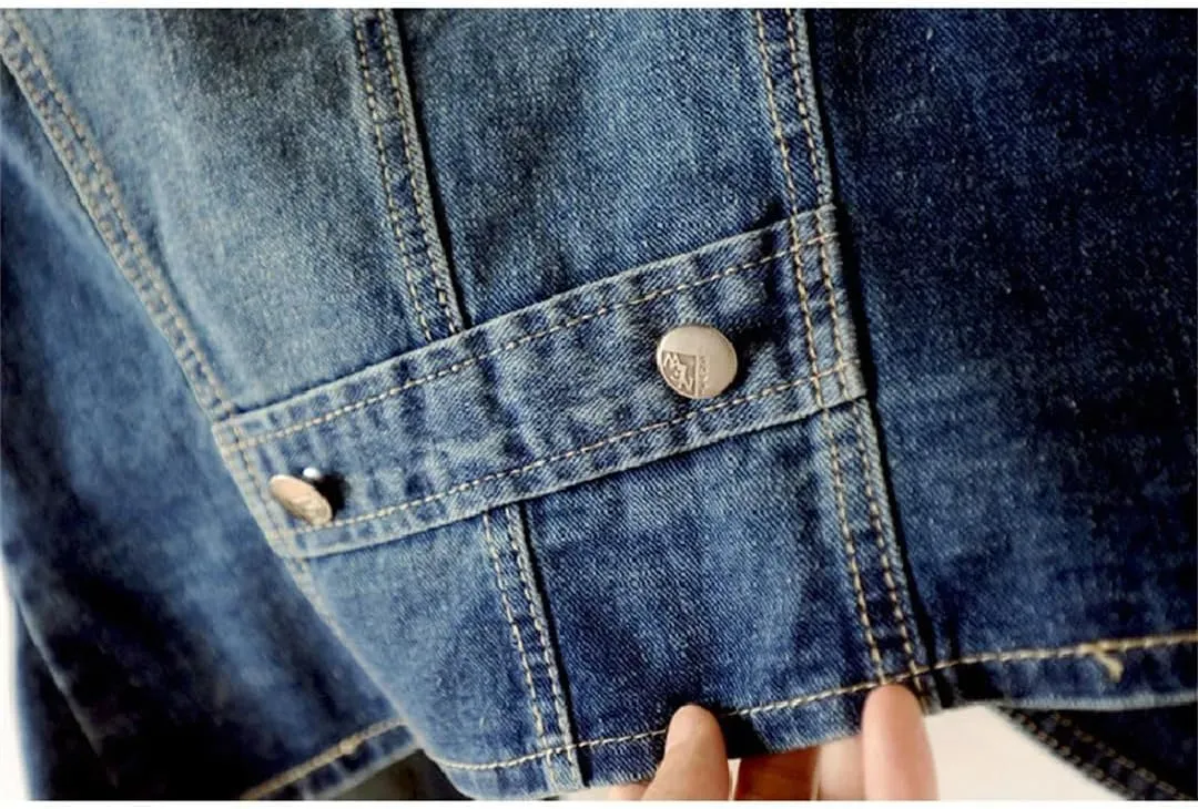 Summer Korean Slim Suit Collar Denim Vest Women Waistcoat Single Breasted Sleeveless Jacket Short Jeans Vests