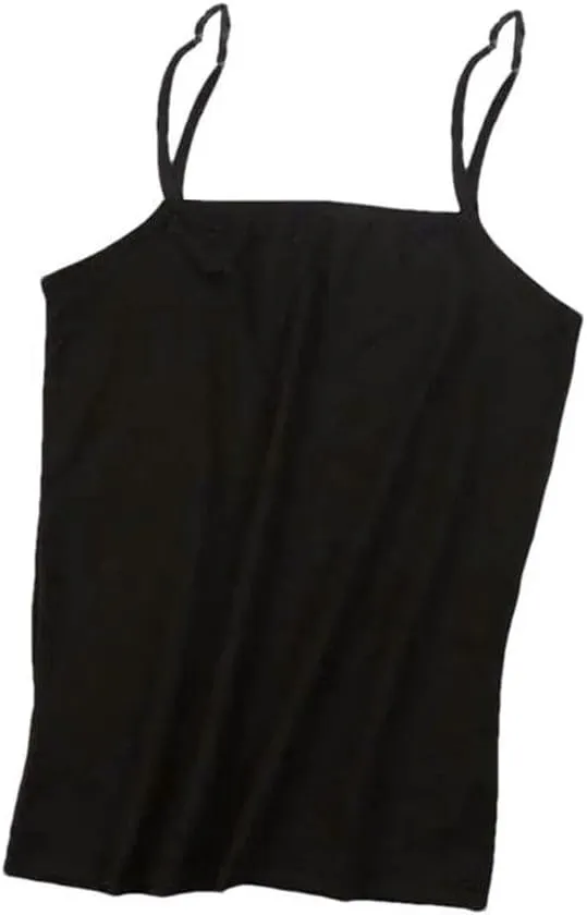 Summer Women's Cropped Tops Sleeveless Shirts Women's Spaghetti Straps Tight T-Shirt Breathable Sports Camisole