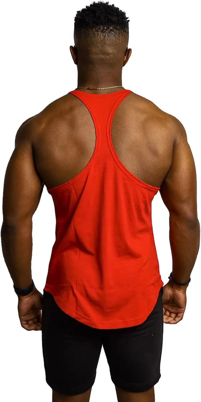 Tank Tops Men, Y-Back Muscle Mens Tank Top, Breathable, Dry Fit Sleeveless Shirts for Men, Bodybuilding Muscle Shirts for Men