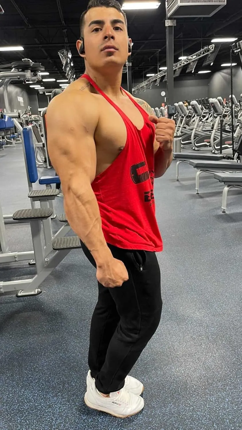 Tank Tops Men, Y-Back Muscle Mens Tank Top, Breathable, Dry Fit Sleeveless Shirts for Men, Bodybuilding Muscle Shirts for Men