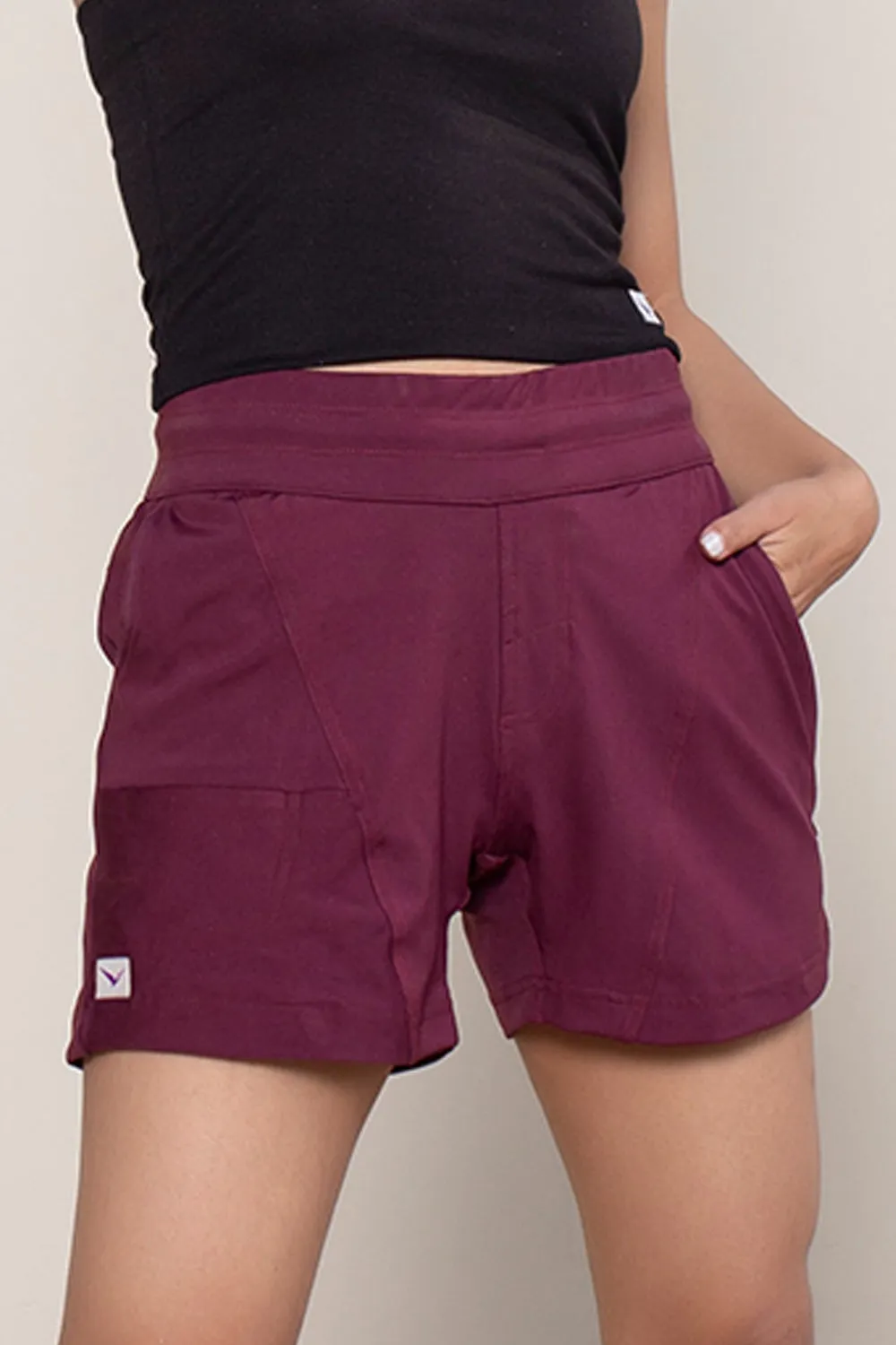Terra Shorts Burgundy 2.0