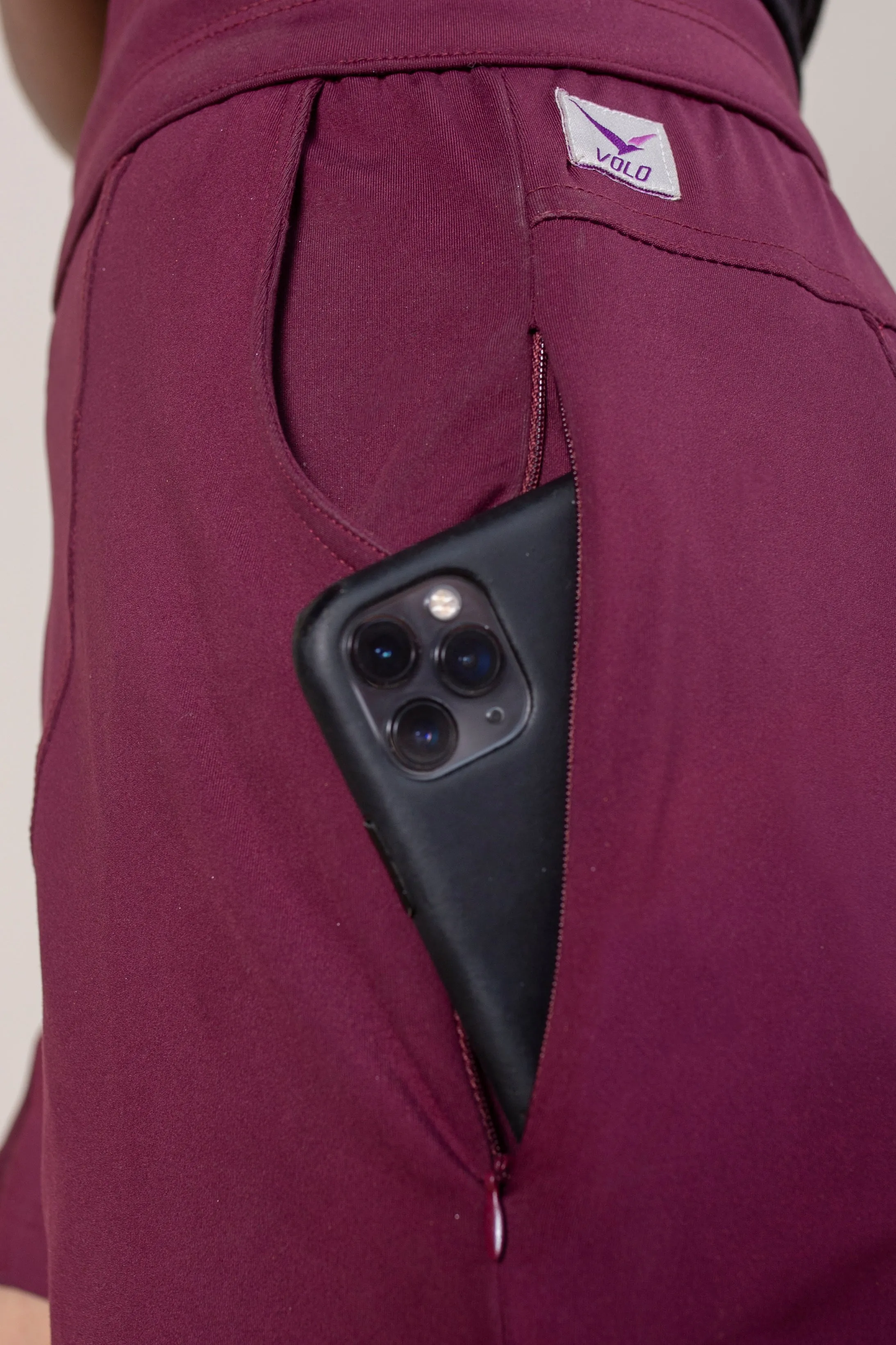 Terra Shorts Burgundy 2.0