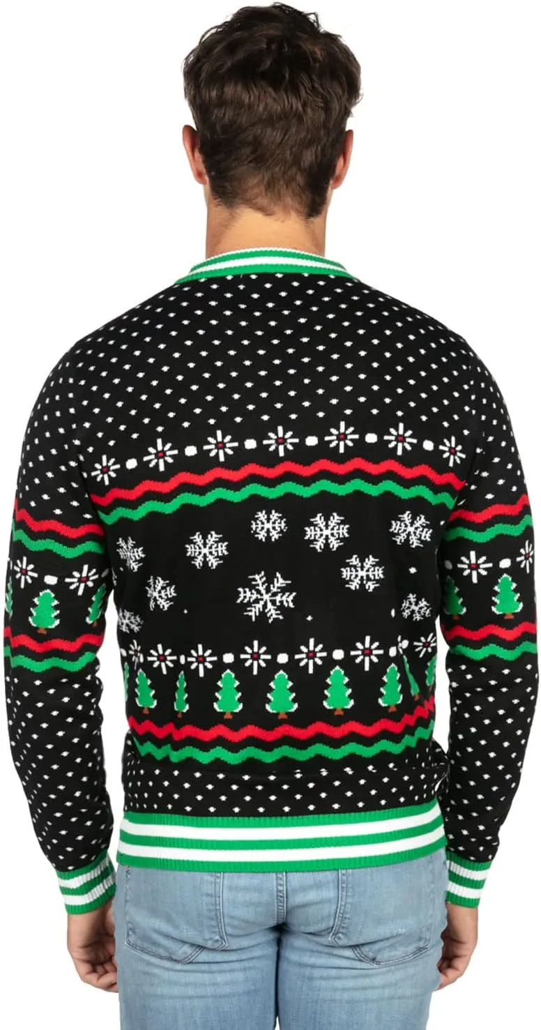 Tipsy Elves Men's Ugly Christmas Sweaters - Funny Christmas Sweaters for Men - Fun Holiday Pullovers
