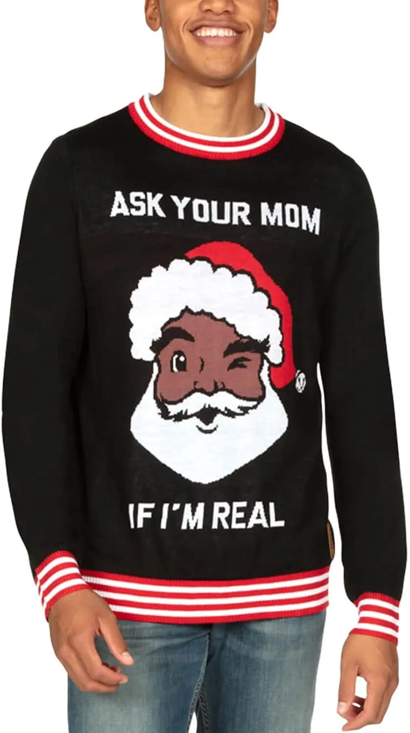 Tipsy Elves Men's Ugly Christmas Sweaters - Funny Christmas Sweaters for Men - Fun Holiday Pullovers
