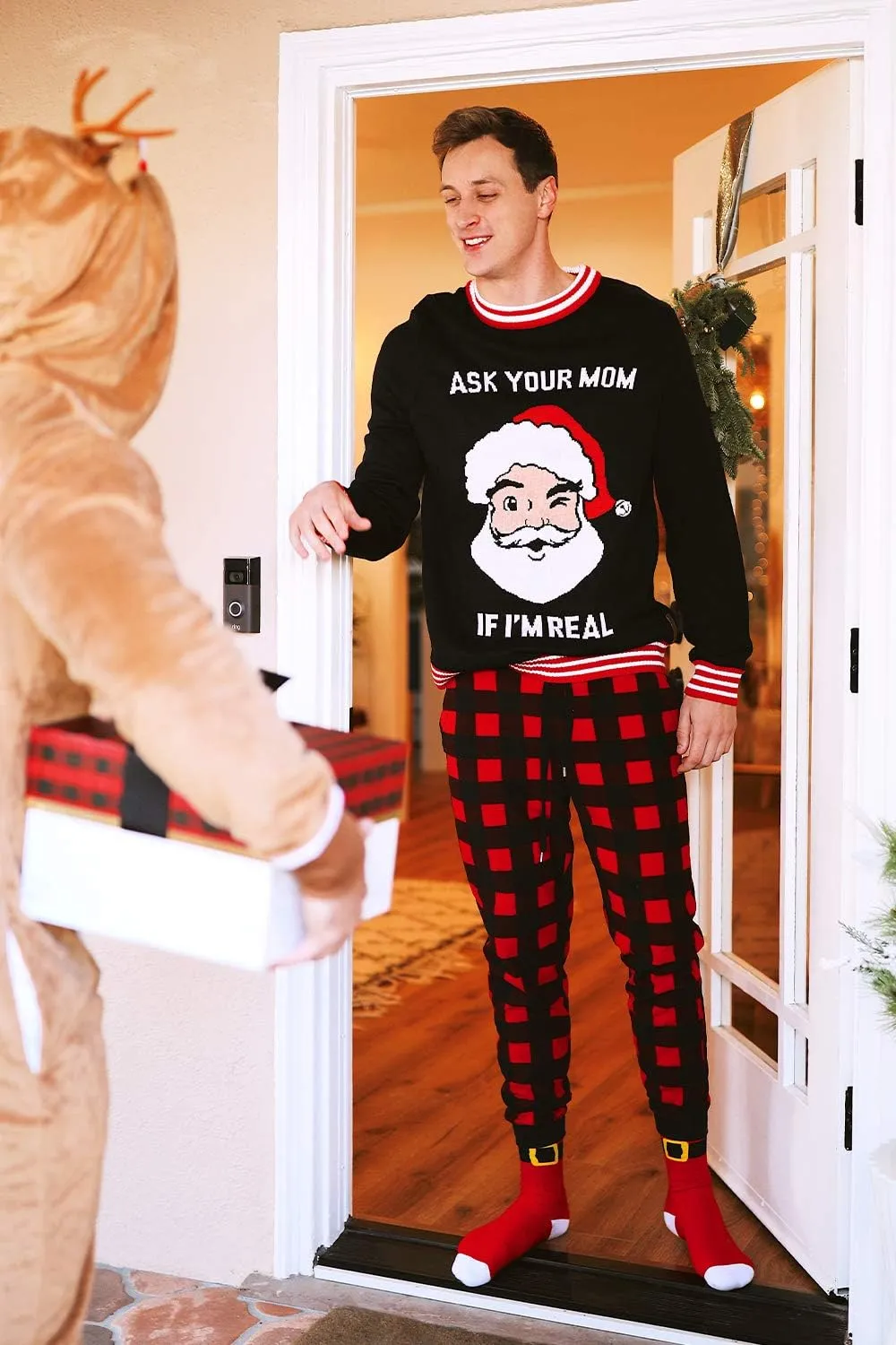 Tipsy Elves Men's Ugly Christmas Sweaters - Funny Christmas Sweaters for Men - Fun Holiday Pullovers