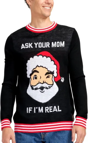 Tipsy Elves Men's Ugly Christmas Sweaters - Funny Christmas Sweaters for Men - Fun Holiday Pullovers