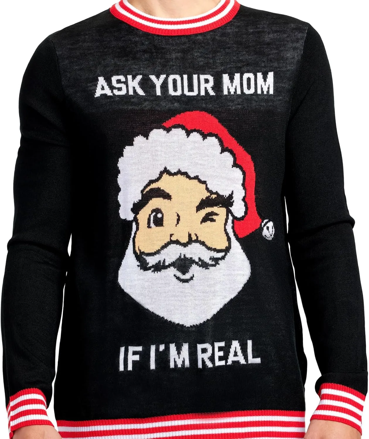 Tipsy Elves Men's Ugly Christmas Sweaters - Funny Christmas Sweaters for Men - Fun Holiday Pullovers