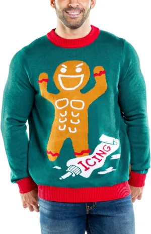 Tipsy Elves Ugly Christmas Sweaters for Men - Colorful and Funny Men's Christmas Sweaters - Hilarious Holiday Pullovers