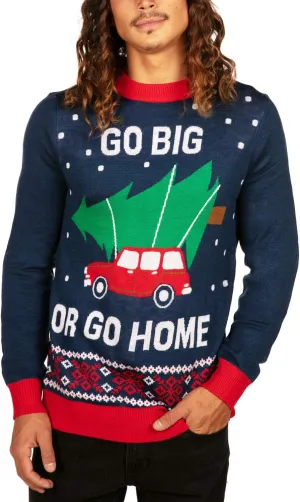 Tipsy Elves Ugly Christmas Sweaters for Men - Colorful and Funny Men's Christmas Sweaters - Hilarious Holiday Pullovers
