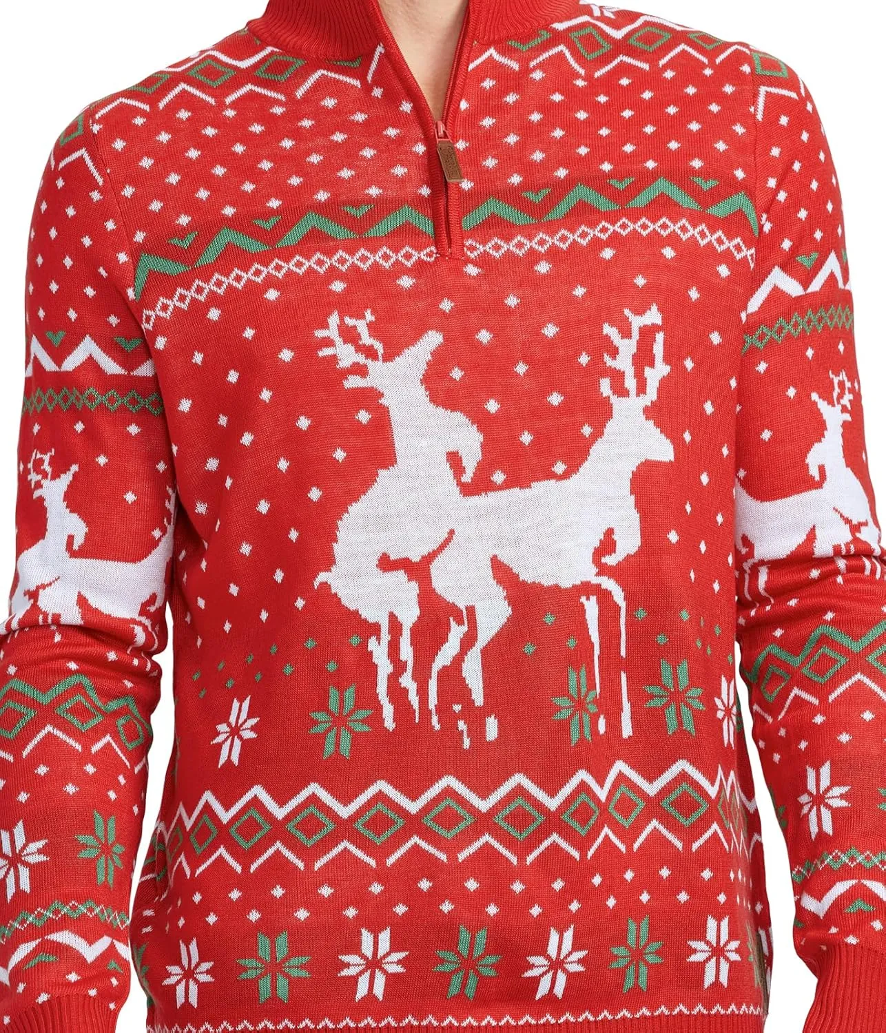 Tipsy Elves Ugly Christmas Sweaters for Men - Colorful and Funny Men's Christmas Sweaters - Hilarious Holiday Pullovers