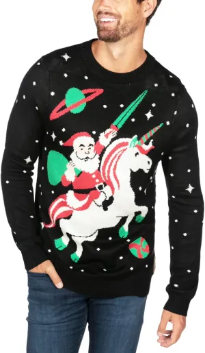 Tipsy Elves Ugly Christmas Sweaters for Men - Colorful and Funny Men's Christmas Sweaters - Hilarious Holiday Pullovers
