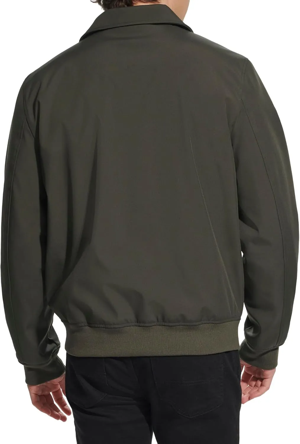 Tommy Hilfiger Mens Lightweight Water Resistant Varsity Bomber Jacket