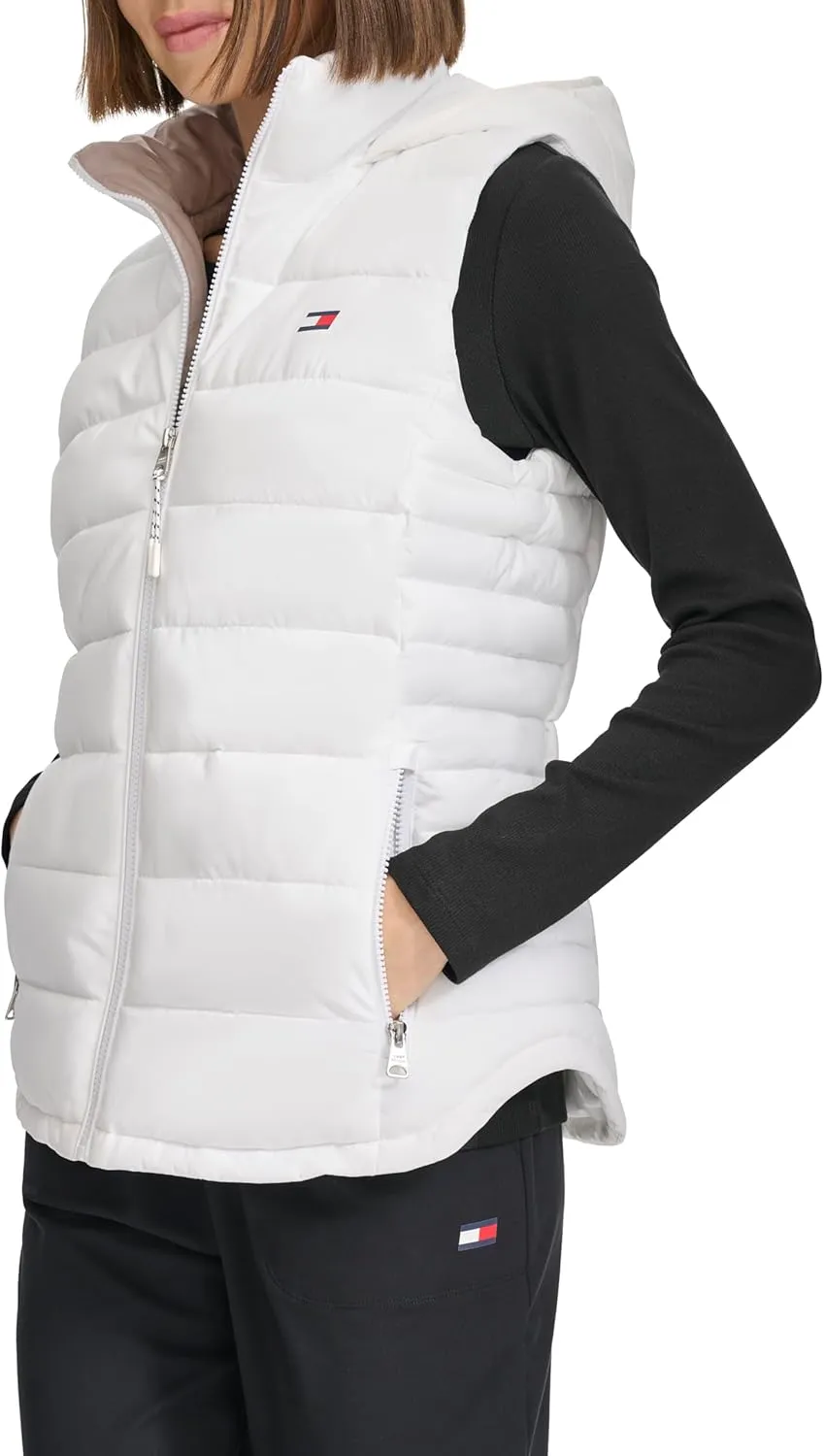 Tommy Hilfiger Women's Elasticated Back Waist Water Resistant Vest