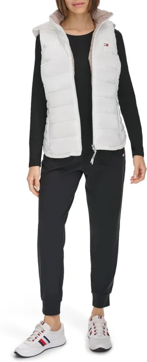 Tommy Hilfiger Women's Elasticated Back Waist Water Resistant Vest