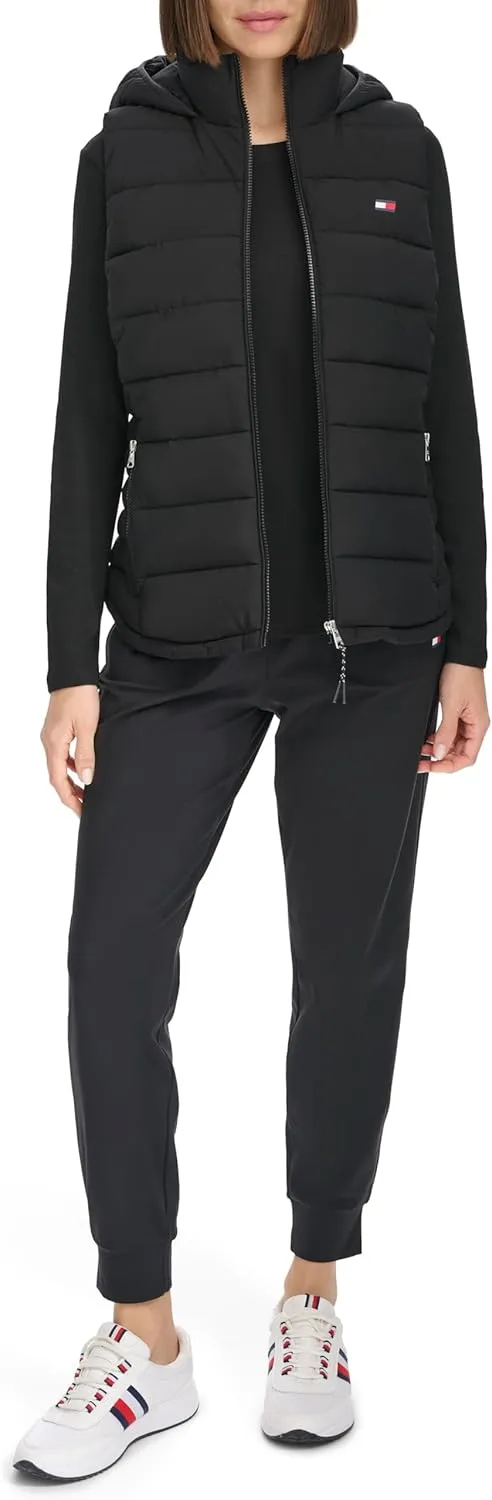 Tommy Hilfiger Women's Elasticated Back Waist Water Resistant Vest