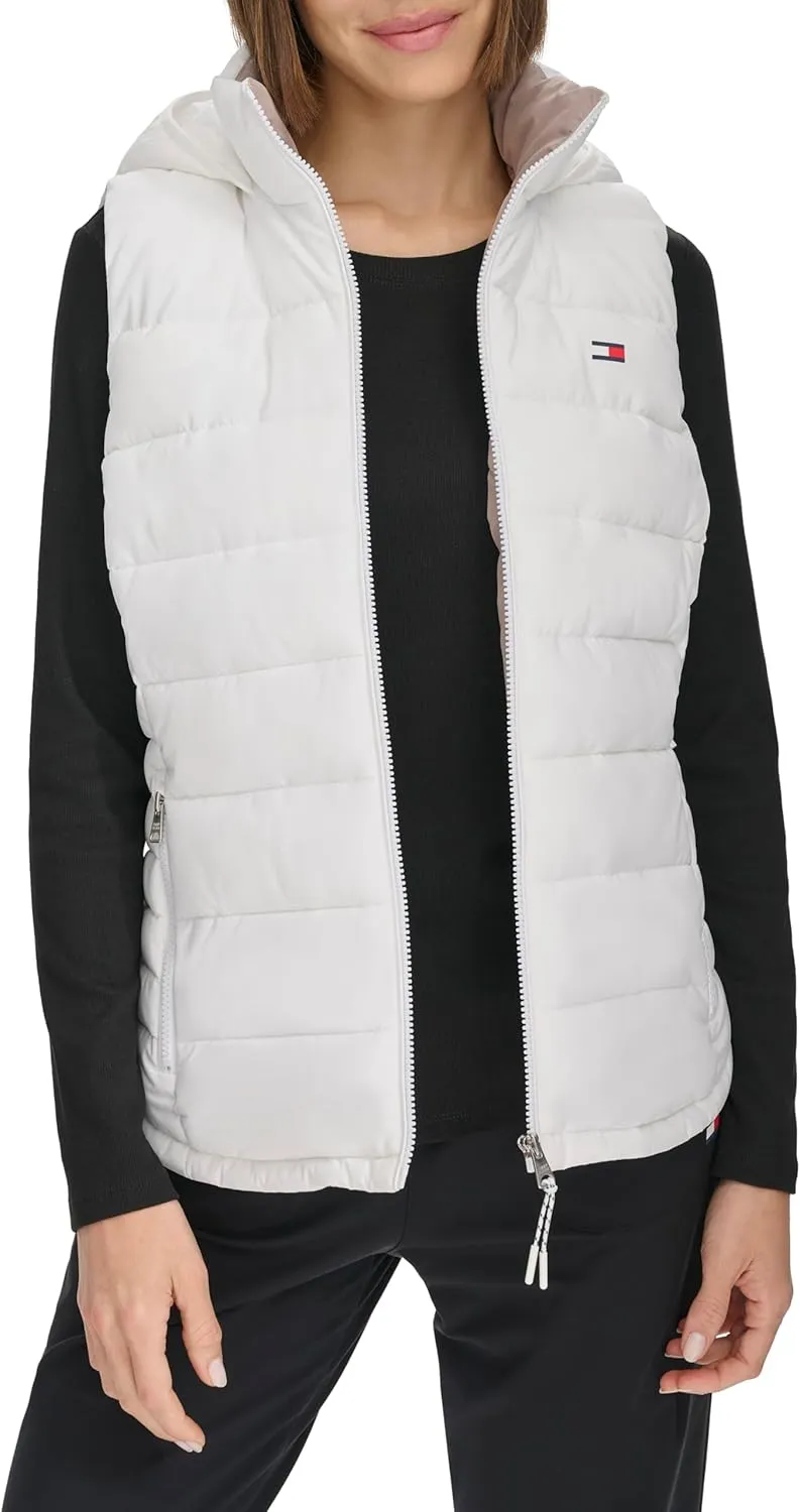 Tommy Hilfiger Women's Elasticated Back Waist Water Resistant Vest