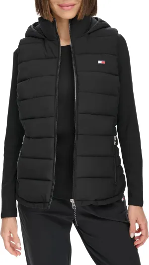 Tommy Hilfiger Women's Elasticated Back Waist Water Resistant Vest