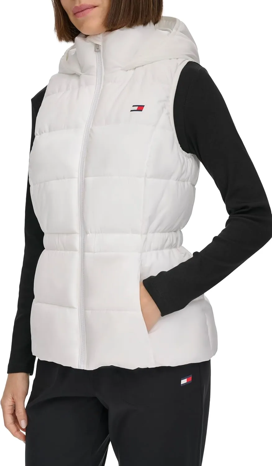 Tommy Hilfiger Women's Elasticated Waistband Water Resistant Vest