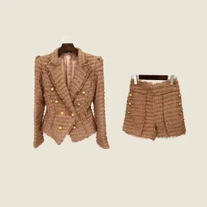 Trend4us Chic Luxury Woolen Suits