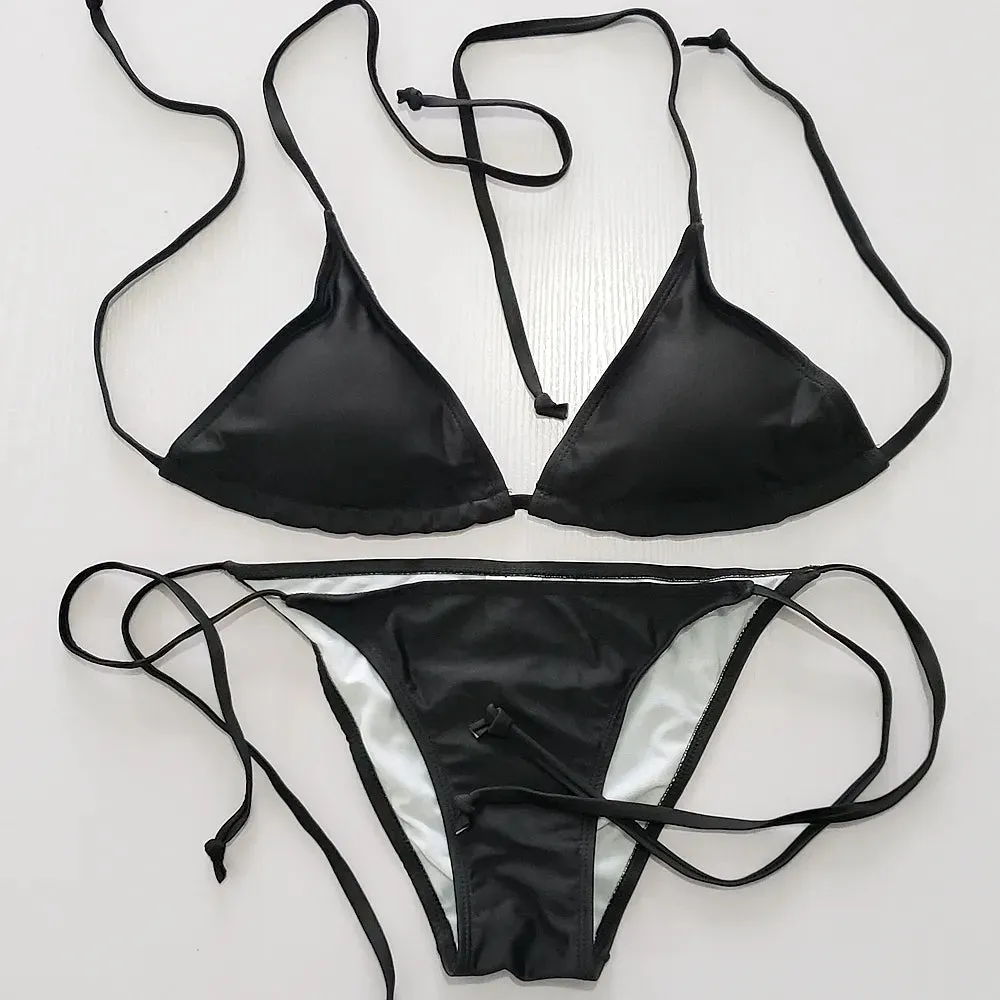 Trendy XXL Bikini Set with Removable Pad & Full Lining