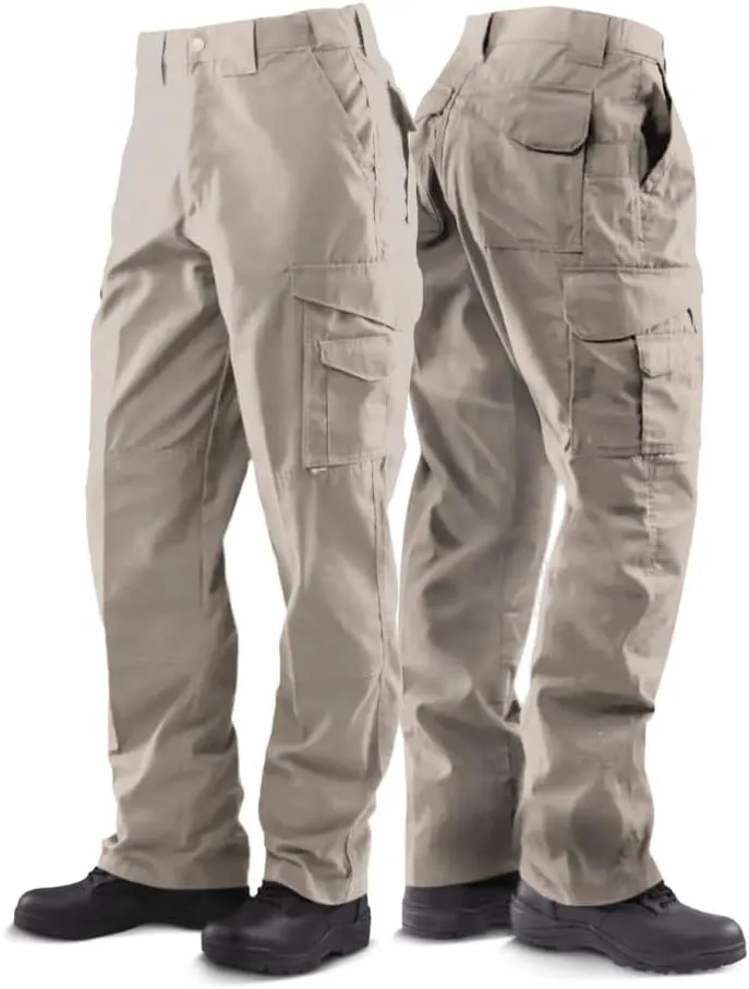 Tru-Spec 24-7 Original Tactical Pants for Men - Water-Resistant Cargo Work Pants with Concealed Carry and Knee Pad Openings