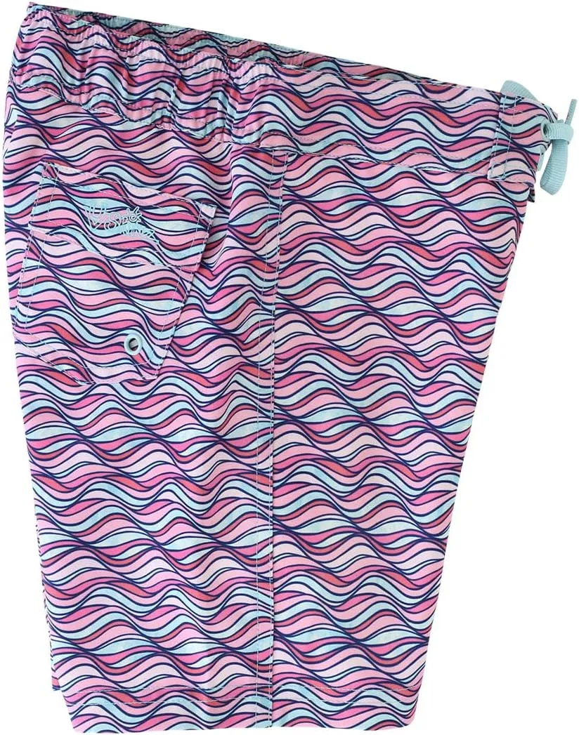 UV SKINZ Girls Board Shorts with UPF 50  Sun Protection  Girls Lined Board Shorts, Girls Swim Shorts