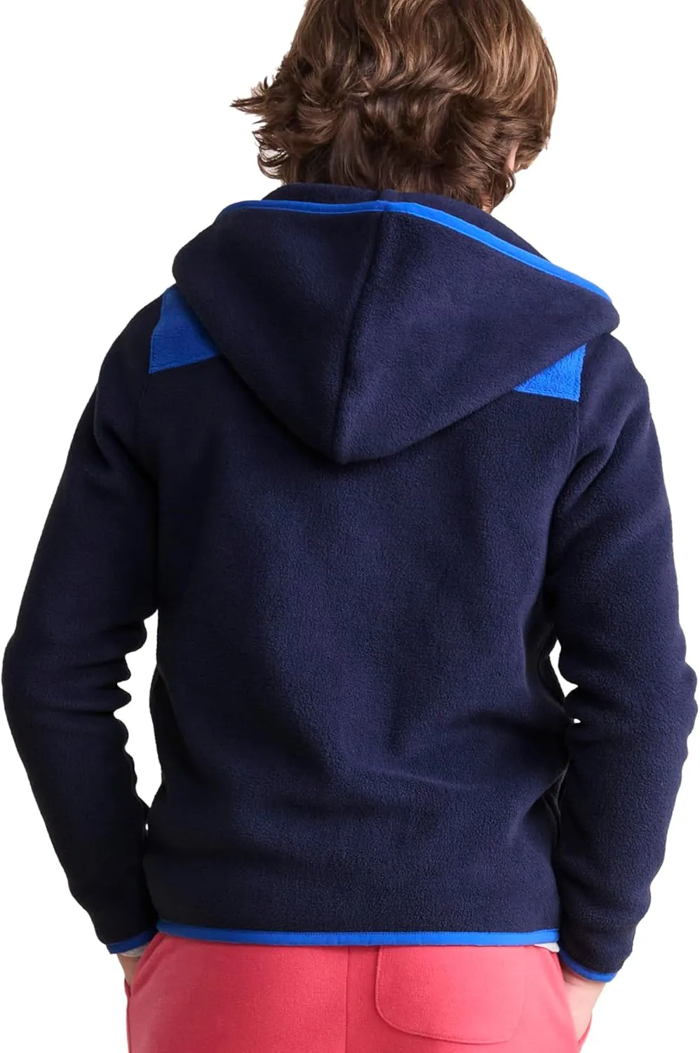vineyard vines Boys' Harbor Fleece Full Zip Hoodie