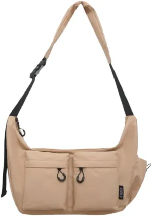 Vintage Water Resistant Canvas Satchel with Multiple Pockets,Water-Resistant Casual Handbag for Work, Travel