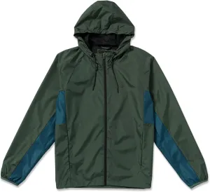 Volcom Men's Wavern Water Resistant Windbreaker Light Jacket
