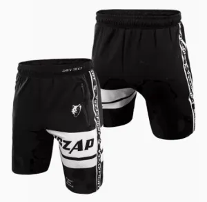 VSZAP MMAS034 QUICK DRY TRAINING BOARDSHORTS XS-XXL BLACK