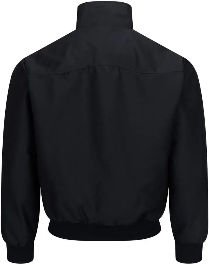 Walker and Hawkes Classic Harrington Jacket for Men - Timeless Water-Resistant Spring Jacket, Premium Cotton, Flannel-Lined