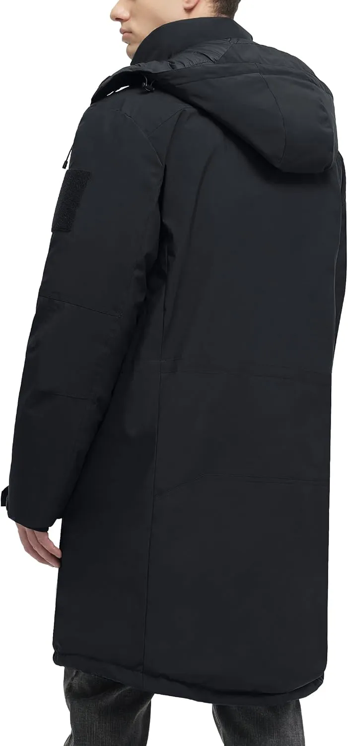Winter Coats For Men Winter Jackets Water Resistant Warm Thicken Parka Puffer Coat Long Down Jacket