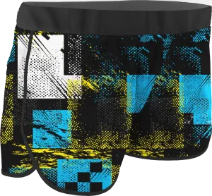 Women's Abstract Running Shorts