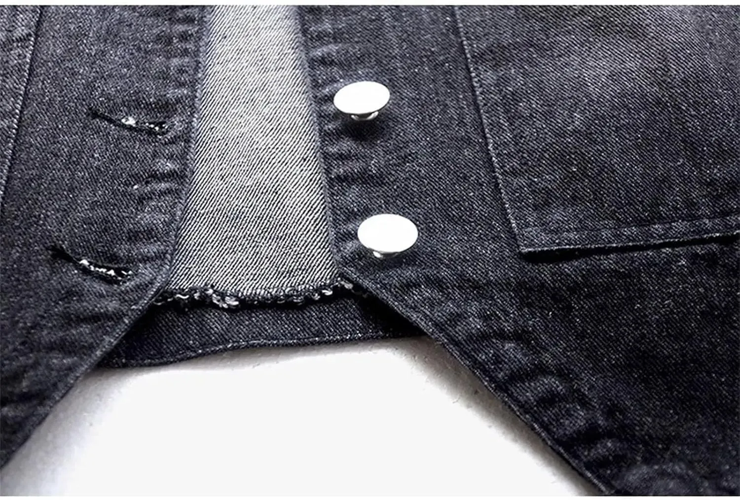 Women's Denim Vest Rivets Sleeveless Vest Women's Trucker Denim Coats Street Denim Jacket