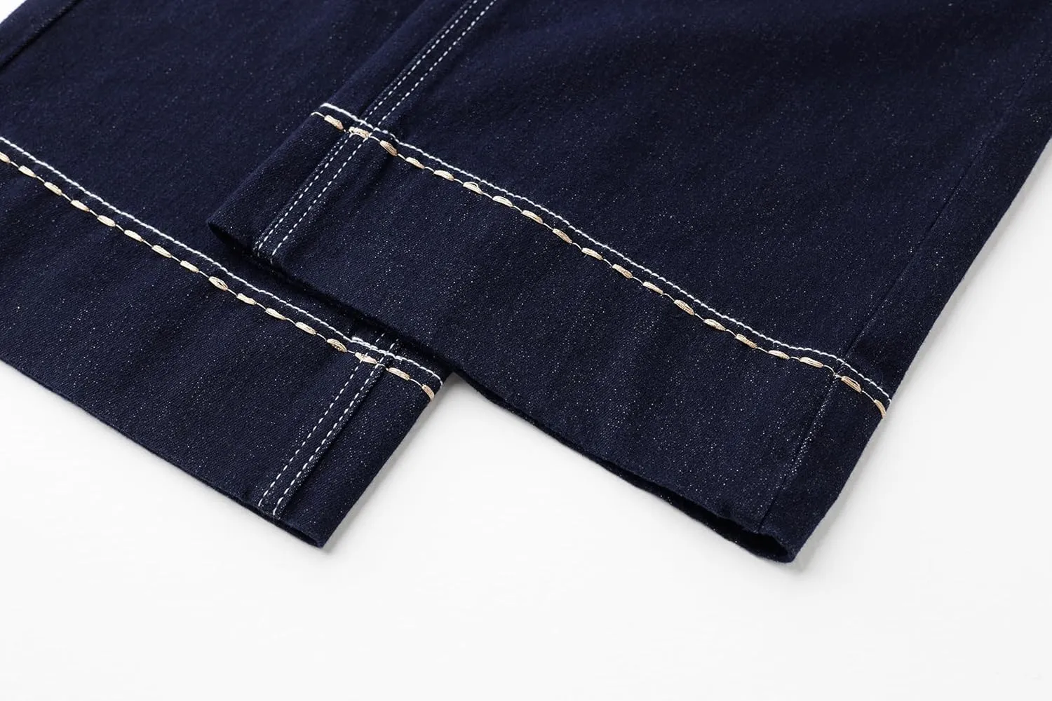 Women's High Waisted Wide Leg Jeans - Stretchy Straight Leg Denim Pants, 2025 Trendy Casual Comfort Fit