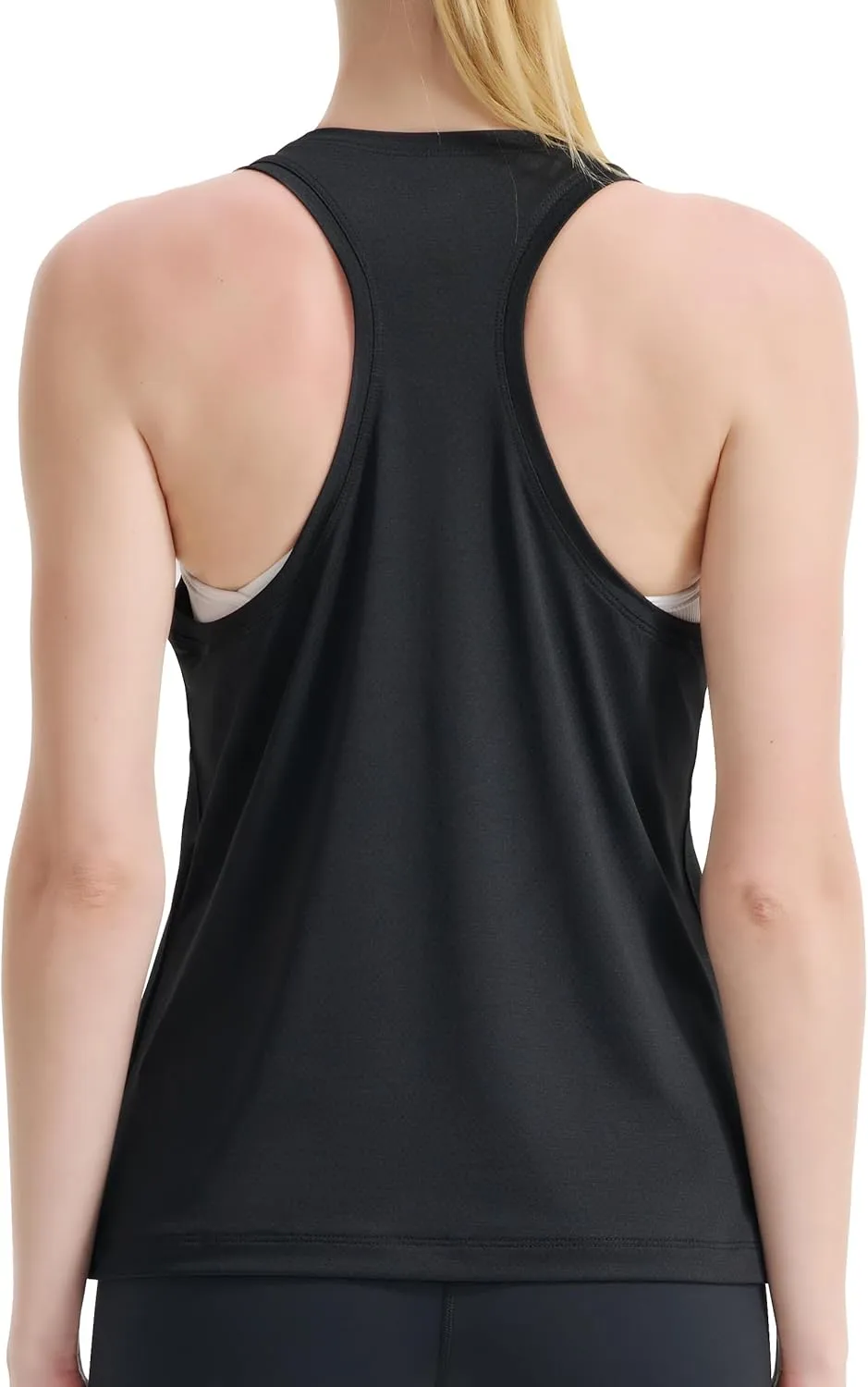Women's Racerback Workout Tank Tops Breathable Lightweight for Running Yoga Tennis Gym & Summer Casual Wear