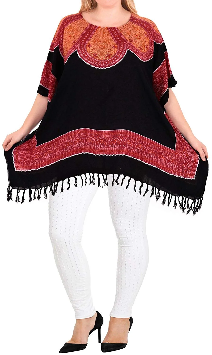 Women's Top Designer Tunic Beachwear Loose Fit Casual Plus Size  14 - 18